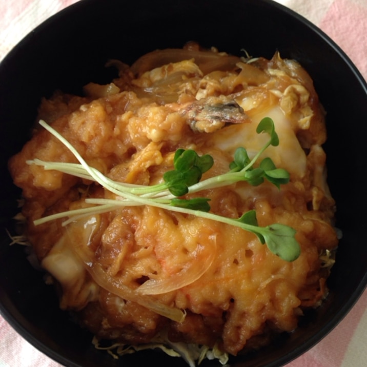 煮込み天丼♪